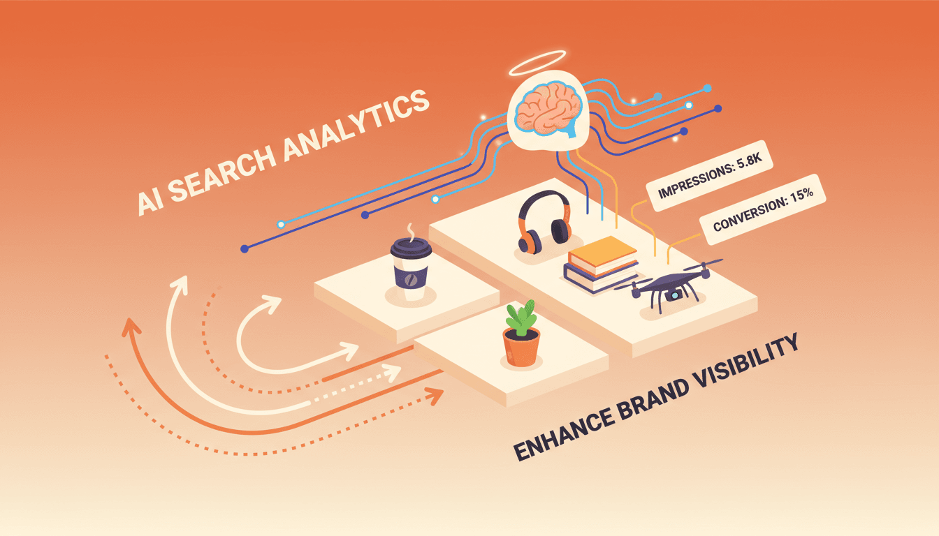 Hero image for AI Search Analytics: Measuring and Optimizing E-commerce Brand Visibility - AI search analytics and e-commerce AI visibility
