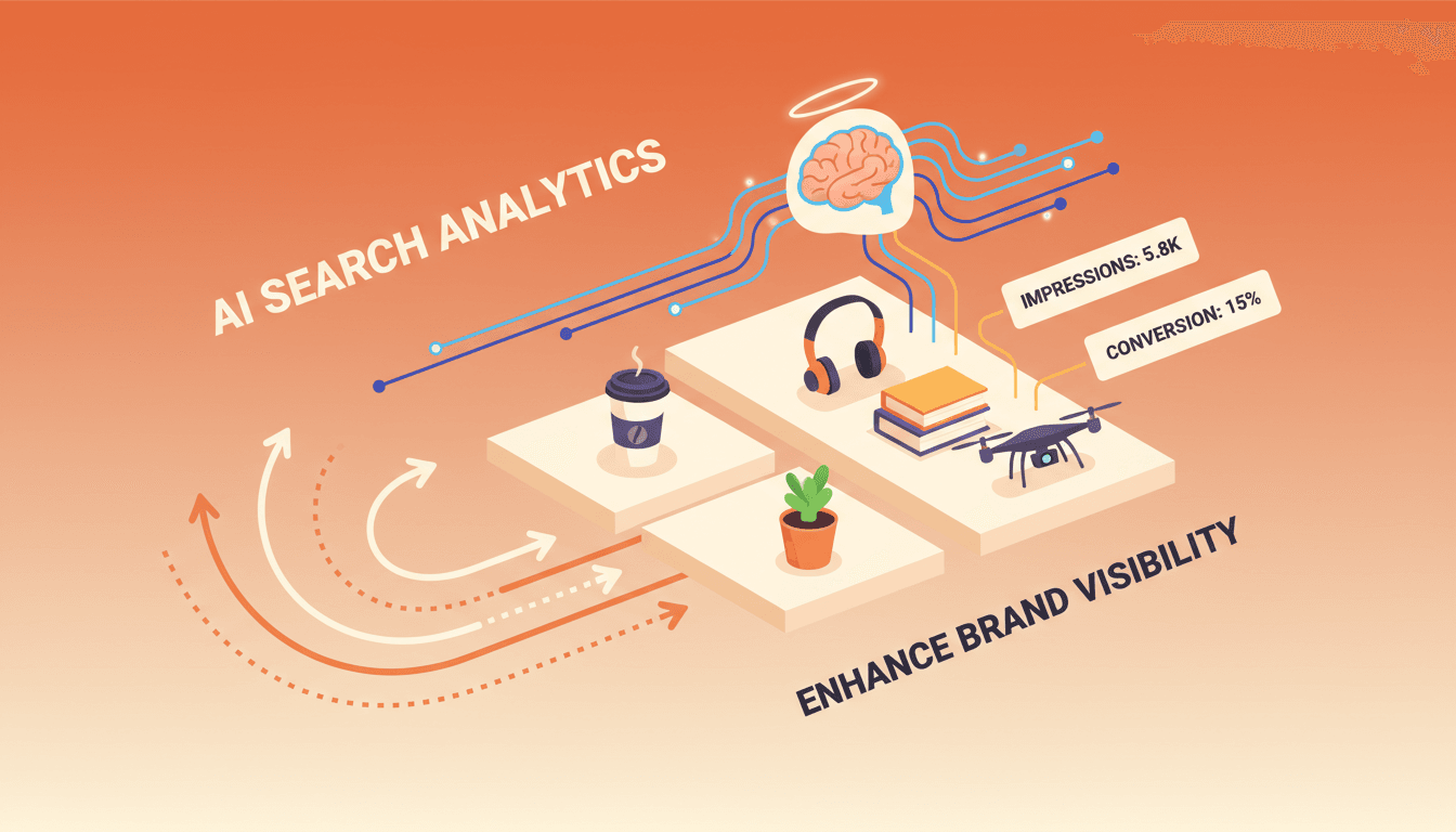 Hero image for AI Search Analytics: Measuring and Optimizing E-commerce Brand Visibility - AI search analytics and e-commerce AI visibility