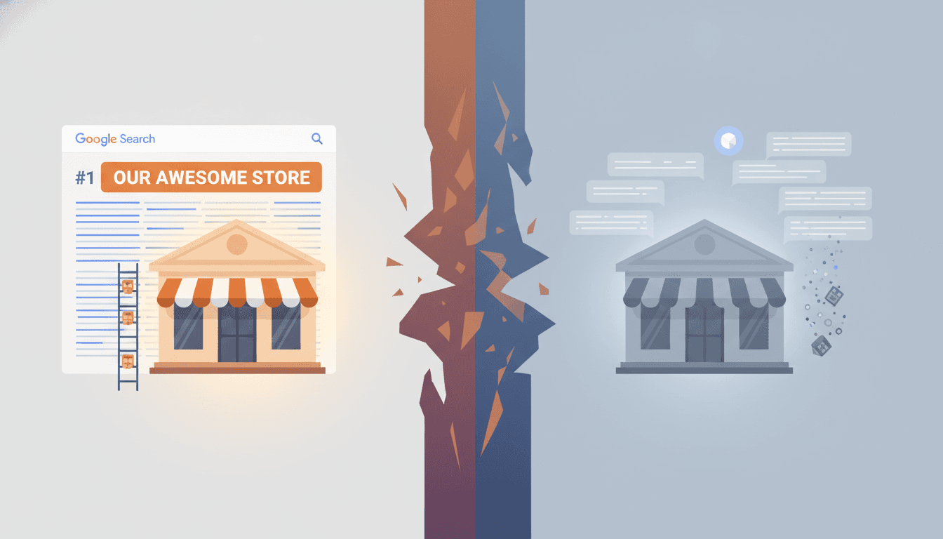 Hero image for AI Search vs Traditional SEO: Why Your Current E-Commerce Strategy Won't Work for Generative Engines - AI search vs SEO and generative search ranking