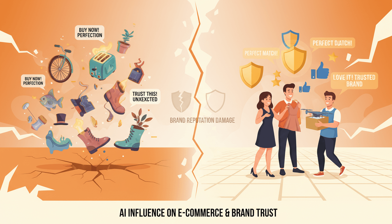 Hero image for An Introduction to AI Hallucinations and Their Impact on E-commerce Brand Reputation - AI hallucinations e-commerce and AI recommendation errors