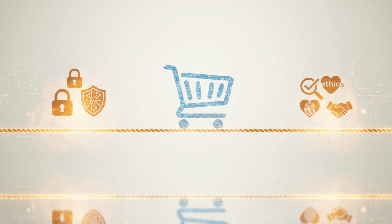 Hero image for Data Privacy and Ethics in AI-Powered E-Commerce Search: What Brands Need to Know - AI search privacy and e-commerce AI ethics