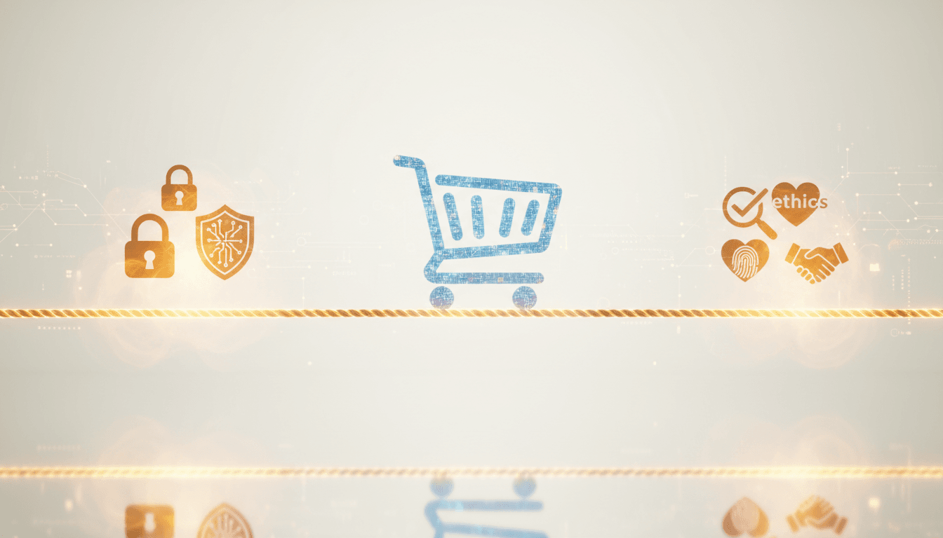 Hero image for Data Privacy and Ethics in AI-Powered E-Commerce Search: What Brands Need to Know - AI search privacy and e-commerce AI ethics
