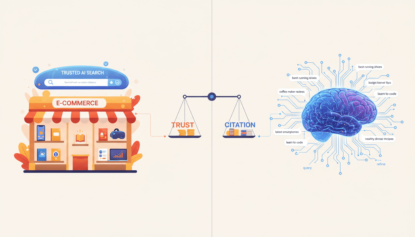 Hero image for Demystifying AI Citation: How Medium-Intent E-Commerce Brands Build Trust with Generative Search Engines - AI citation and medium-intent AI search