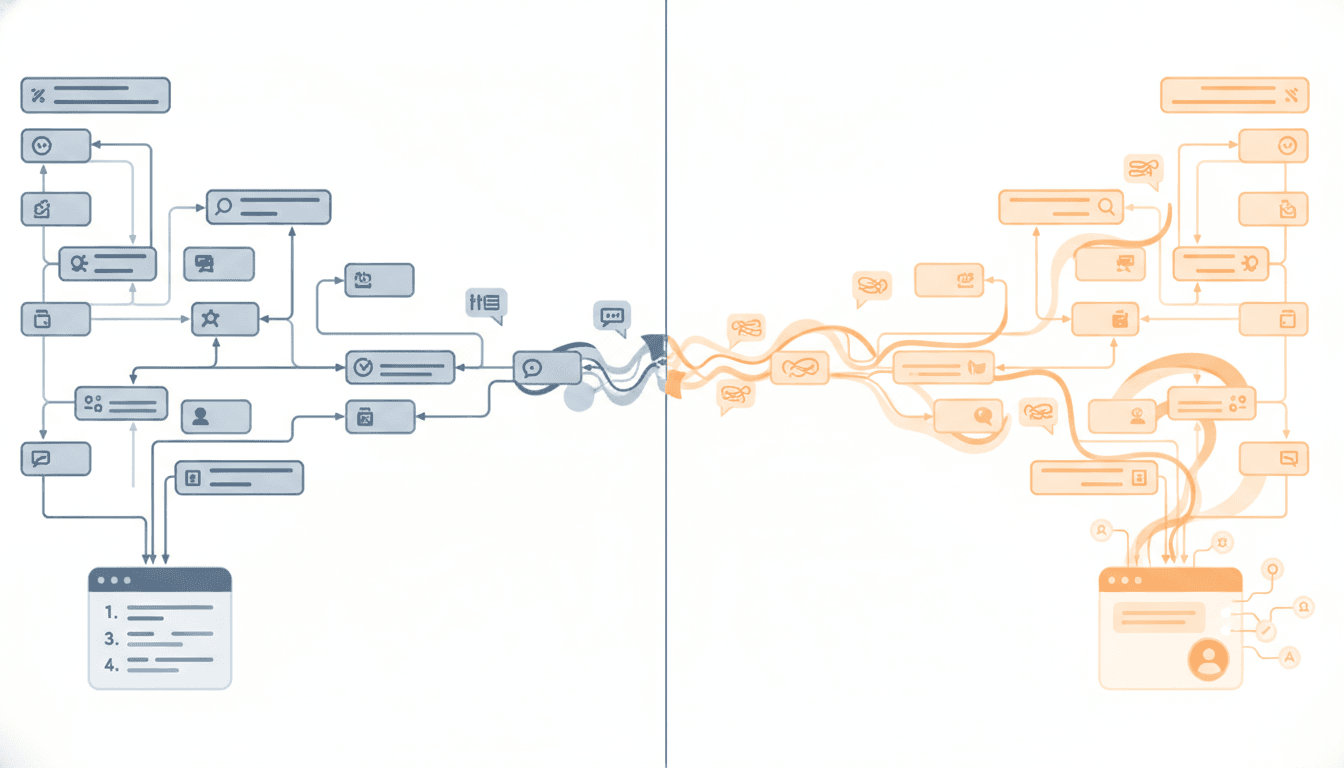 Hero image for From Keywords to Conversational Intent: How Generative Engine Optimization Differs from Traditional SEO - GEO vs SEO differences and conversational intent optimization
