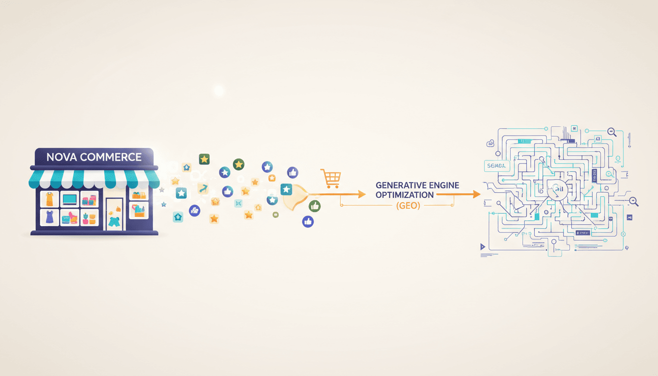 Hero image for Getting Started with GEO: Essential Steps for New E-Commerce Brands to Appear in AI Recommendations - GEO for beginners and AI search visibility setup