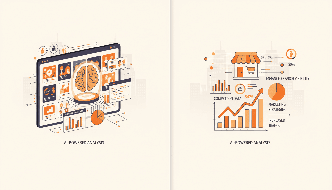 Hero image for How AI-Powered Competitive Analysis Transforms E-Commerce Marketing Strategies - AI competitive analysis and GEO competitor tracking