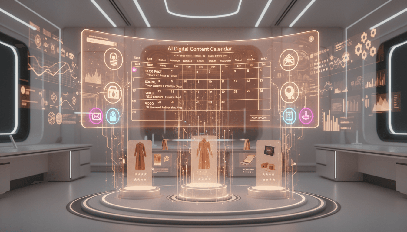 Hero image for How AI-Powered Content Calendars Drive Consistent E-Commerce Brand Visibility - AI content calendar e-commerce and generative AI content planning