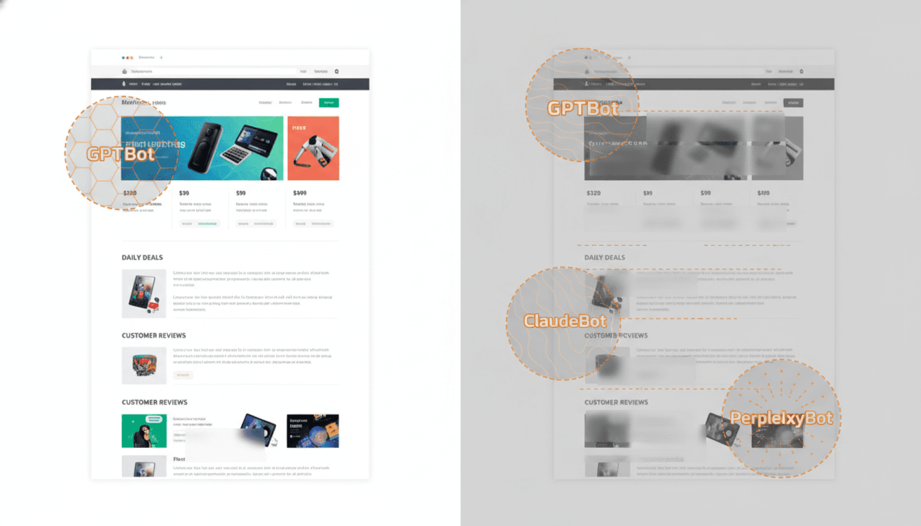 Hero image for How AI Search Engines Read Your Website: What Generative Crawlers Actually See - GPTBot crawler e-commerce and AI crawler accessibility