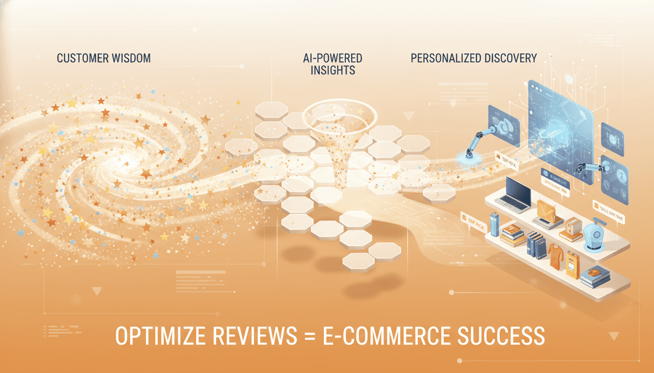 Hero image for How AI Search Engines Use Customer Reviews to Power E-Commerce Recommendations - AI customer review analysis and e-commerce AI recommendations