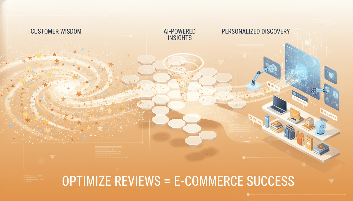 Hero image for How AI Search Engines Use Customer Reviews to Power E-Commerce Recommendations - AI customer review analysis and e-commerce AI recommendations