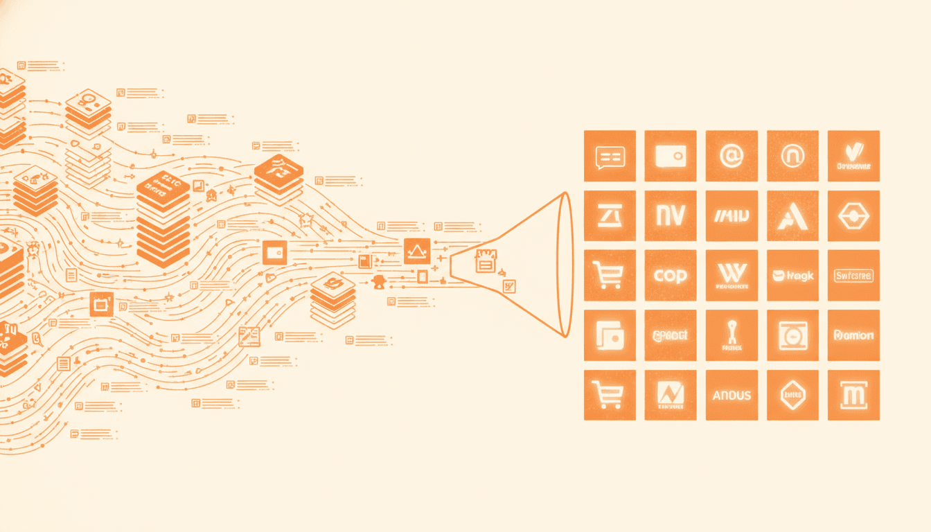 Hero image for How AI Search Engines Use Training Data to Make Product Recommendations: A Technical Overview for Marketers - AI training data e-commerce and how LLMs recommend products