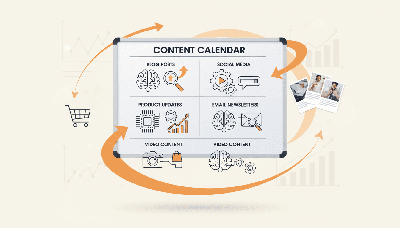 Hero image for How to Build an AI-Ready Content Calendar for Your E-commerce Brand: A Complete Guide - AI content calendar e-commerce and GEO content planning