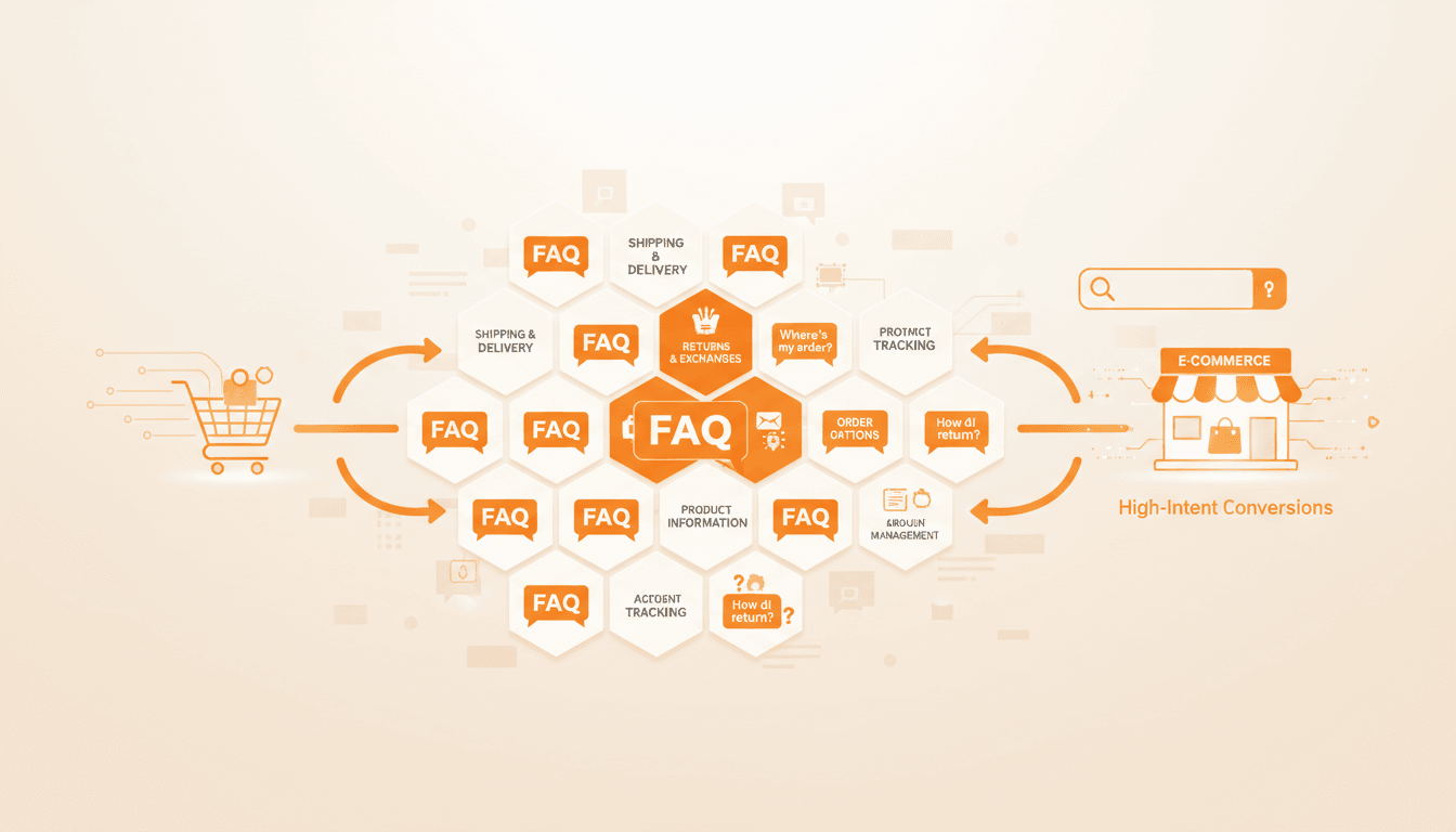 Hero image for How to Structure FAQ Sections for AI Optimization to Convert High-Intent E-Commerce Shoppers - AI optimized FAQ and e-commerce FAQ for AI
