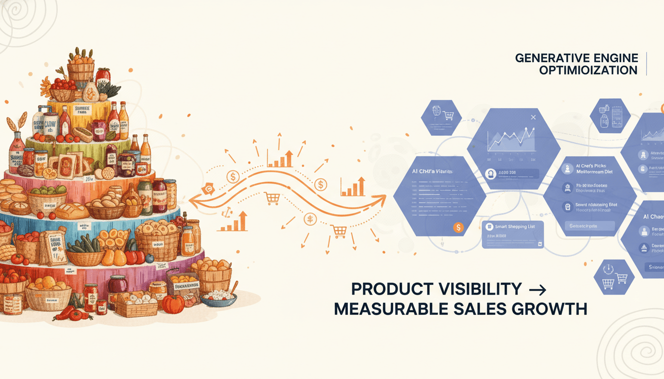 Hero image for Maximizing Food & Beverage Brand Sales with Hexagon’s AI-Driven Generative Engine Optimization - food brand AI optimization and AI meal planning recommendations