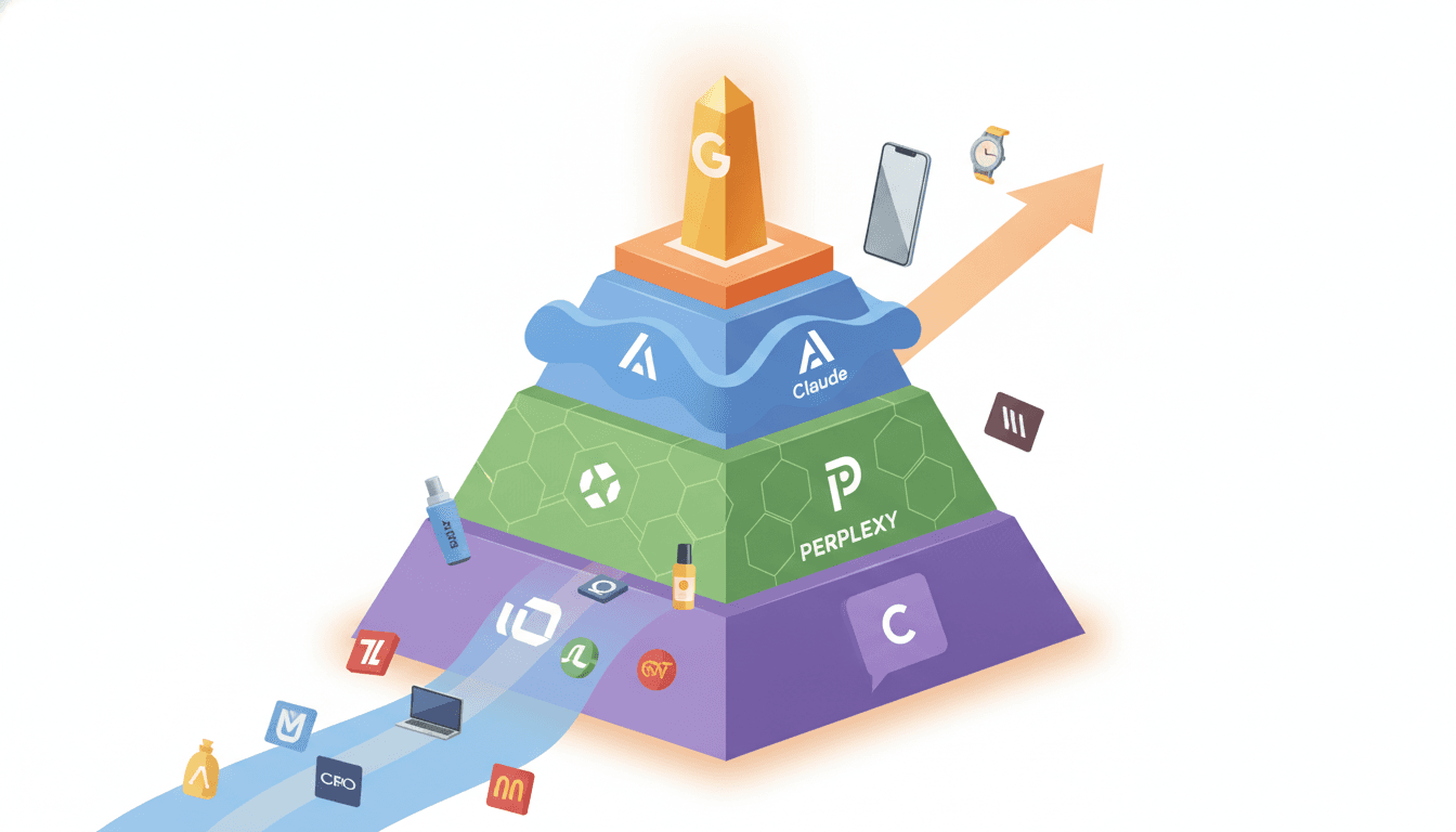 Hero image for The AI Search Algorithm Hierarchy 2026: How ChatGPT, Perplexity, Claude, and Google AI Actually Rank E-Commerce Brands - AI search algorithm differences 2026 and ChatGPT vs Perplexity vs Claude ranking