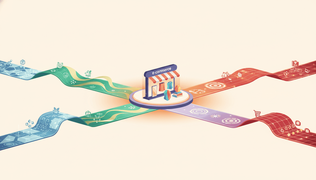 Hero image for The AI Search Engine Landscape 2026: How ChatGPT, Perplexity, Claude, and Google AI Recommend E-Commerce Brands - AI search engine comparison and how ChatGPT recommendations work