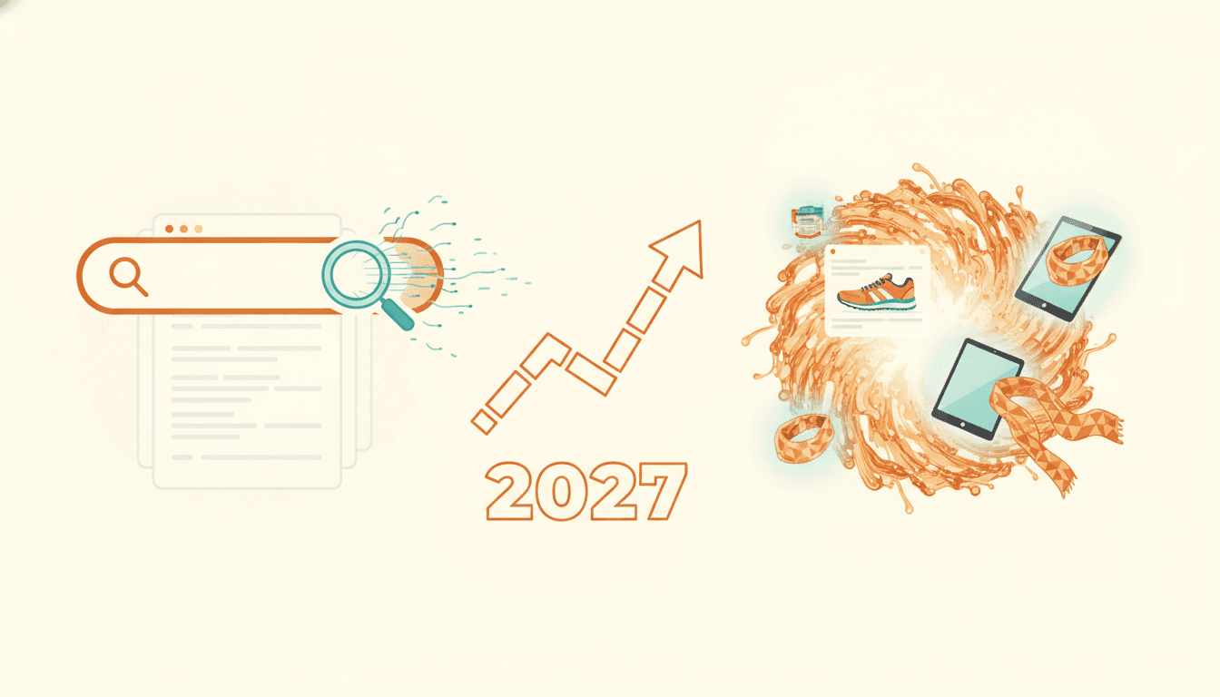 Hero image for The AI Search Market Shift: Why Generative Engines Are Replacing Google for E-Commerce Product Discovery by 2027 - AI search adoption trends and generative search market share
