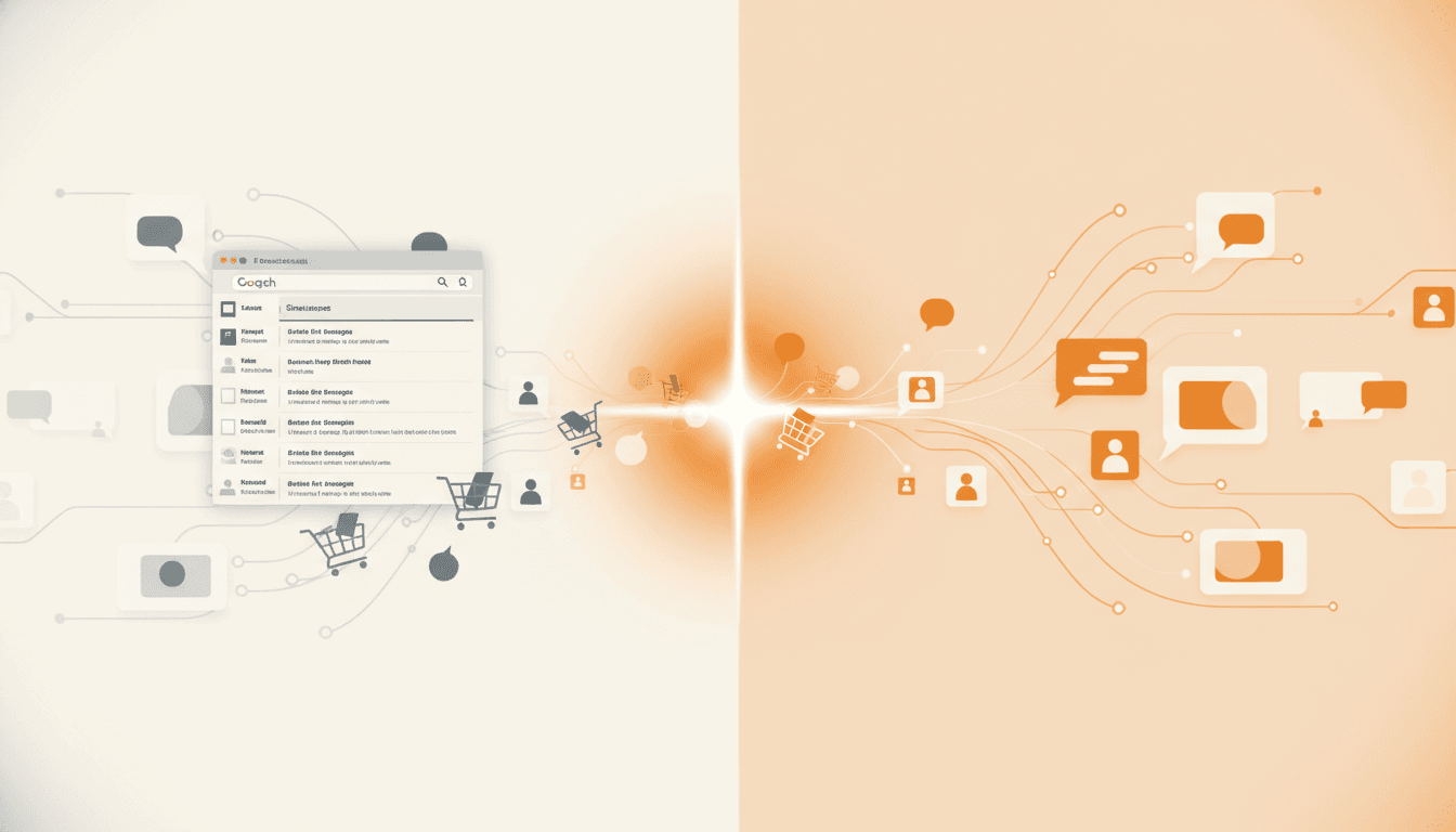Hero image for The AI Search Revolution: Why E-Commerce Brands Must Adapt Now (Not Later) - AI search engines vs Google and generative search impact on e-commerce