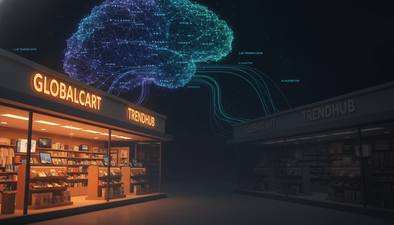 Hero image for The AI Search Training Data Crisis: Why Your E-Commerce Brand Is Missing from ChatGPT - AI training data and ChatGPT visibility