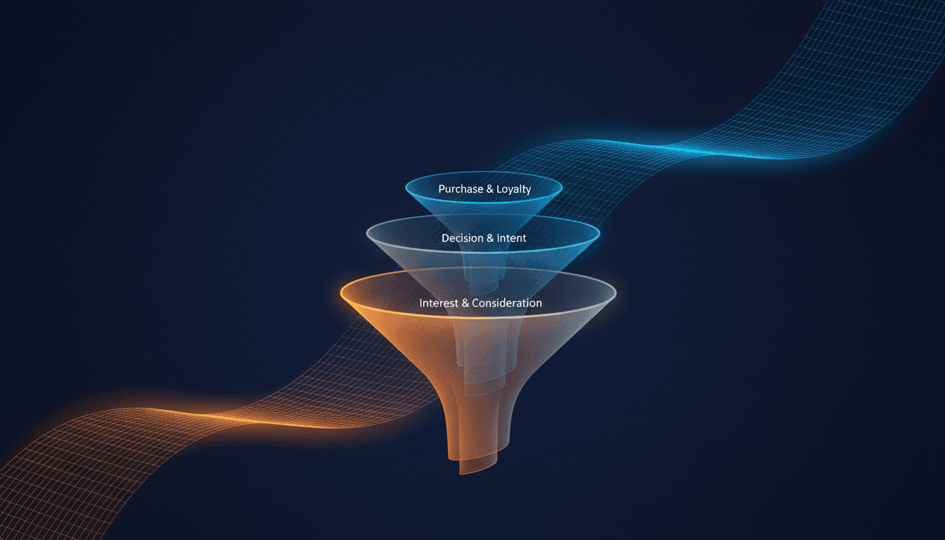 Hero image for The AI Shopping Funnel: How Consumers Buy Through AI - shopping and commerce