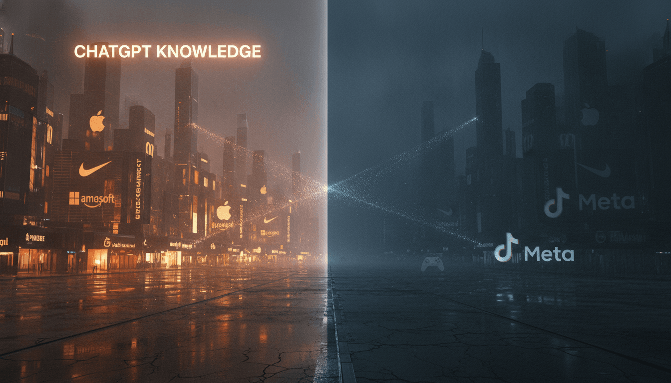 Hero image for The AI Training Data Gap: Why Most E-Commerce Brands Are Missing from ChatGPT (And How to Fix It) - AI training data gap and ChatGPT knowledge cutoff