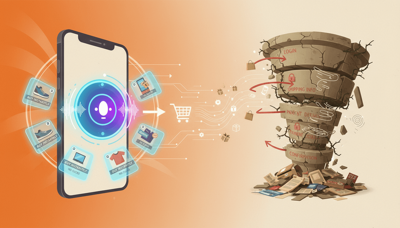 Hero image for The Rise of Zero-Click Commerce: How AI Search is Revolutionizing E-Commerce Conversion Paths - zero-click commerce and AI direct purchase