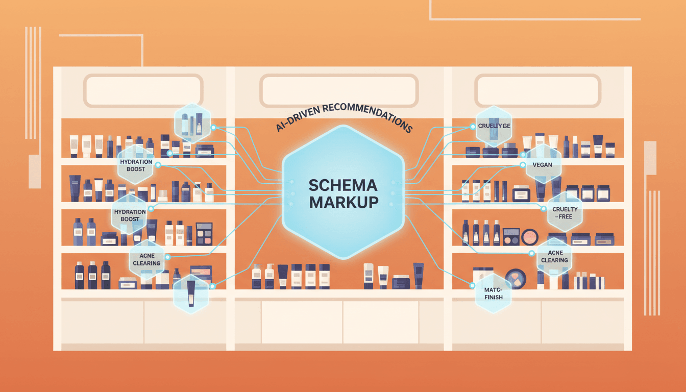 Hero image for The Role of Schema Markup in Powering AI-Driven E-Commerce Recommendations for Beauty Brands - schema markup beauty e-commerce and Hexagon AI schema optimization
