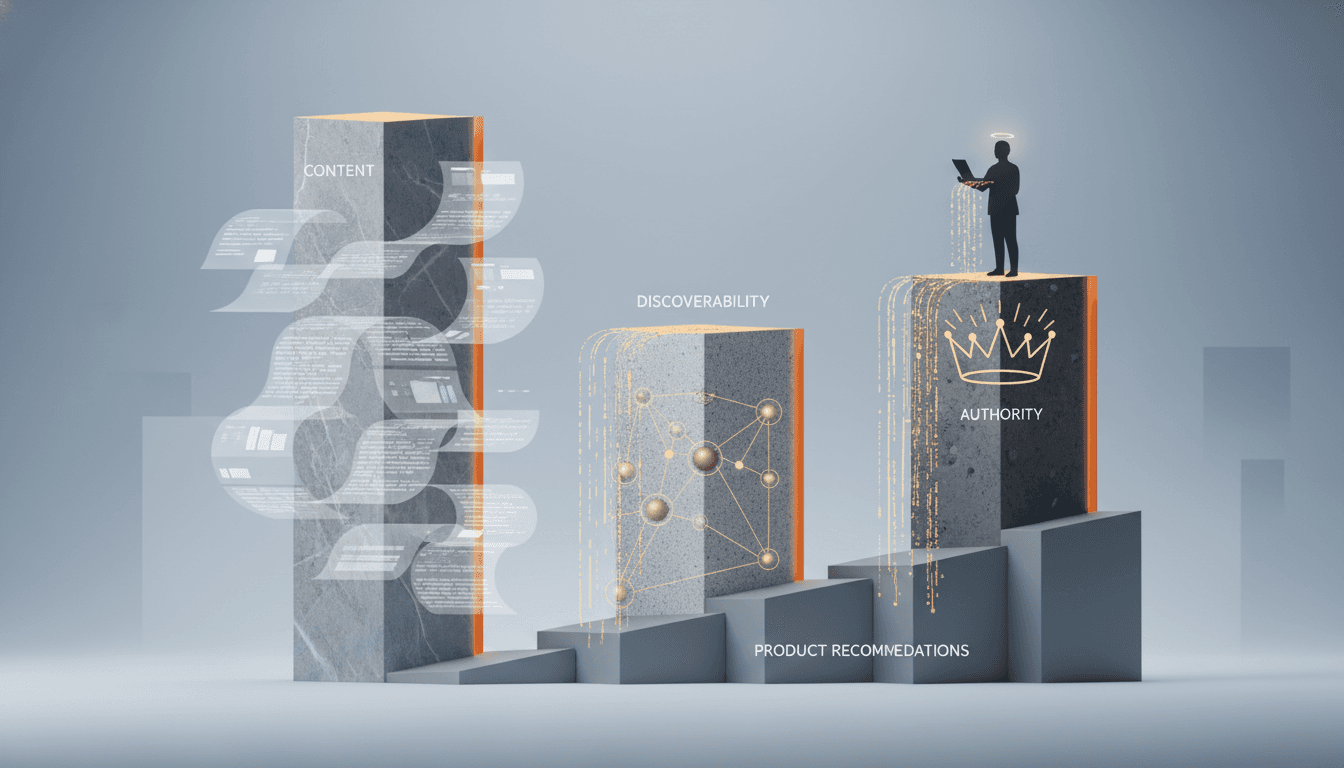 Hero image for The Three Pillars of Generative Engine Optimization: Content, Discoverability, and Authority - generative engine optimization pillars and GEO strategy framework