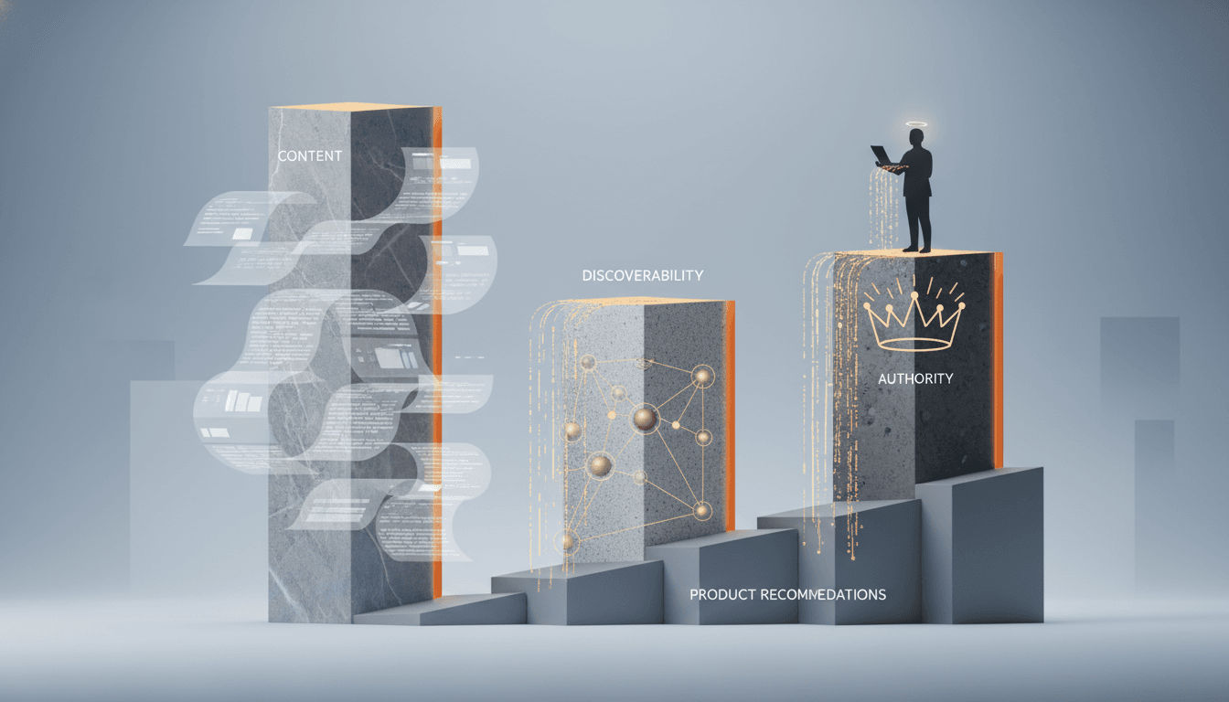 Hero image for The Three Pillars of Generative Engine Optimization: Content, Discoverability, and Authority - generative engine optimization pillars and GEO strategy framework