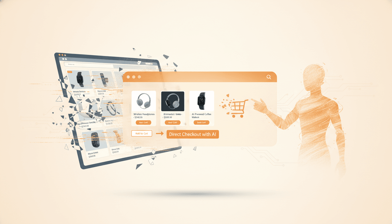 Hero image for The Zero-Click Commerce Crisis: How AI Search Is Eliminating Traditional E-Commerce Paths - zero-click commerce and zero-click shopping