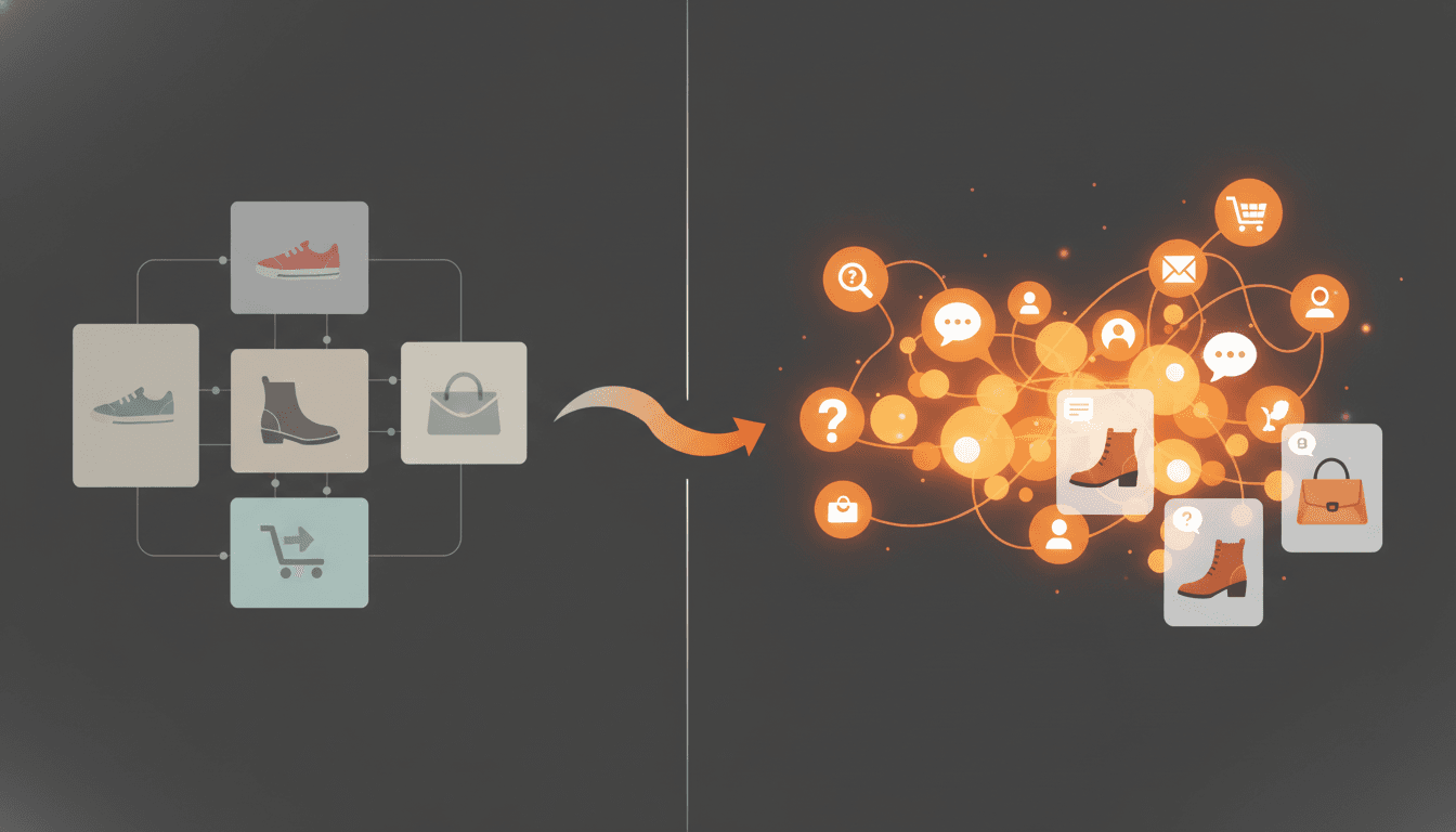 Hero image for Understanding AI Search Intent vs Traditional Keywords: How E-Commerce Discovery Is Evolving - AI search intent understanding and conversational commerce keywords