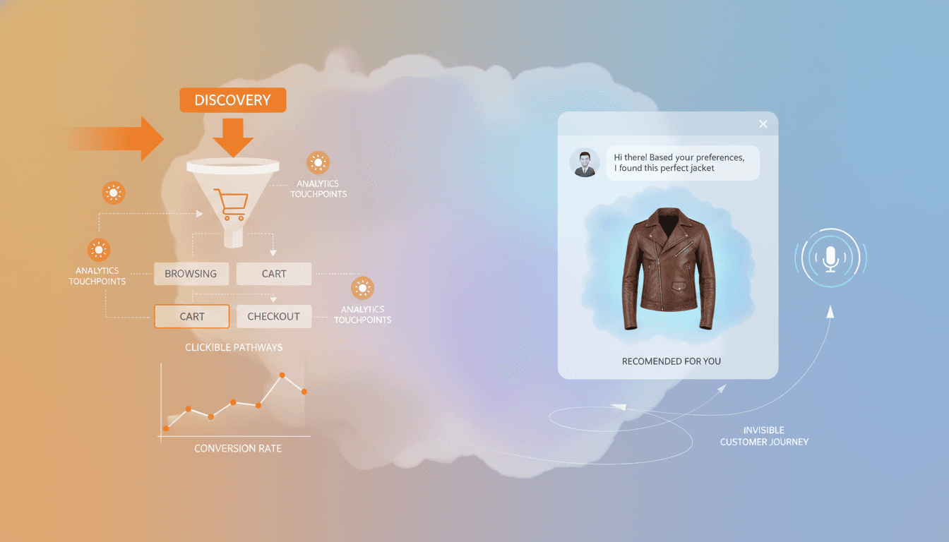 Hero image for Understanding the Zero-Click Commerce Revolution: How AI Is Reshaping E-Commerce Conversion Paths - zero-click commerce and AI shopping assistants conversion