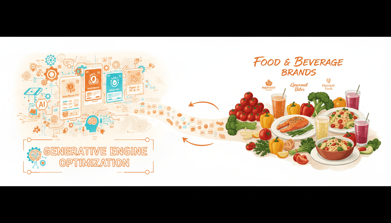 Hero image for Unlocking Generative Engine Optimization for Food & Beverage Brands: A Step-by-Step Approach - Generative Engine Optimization and food & beverage AI search